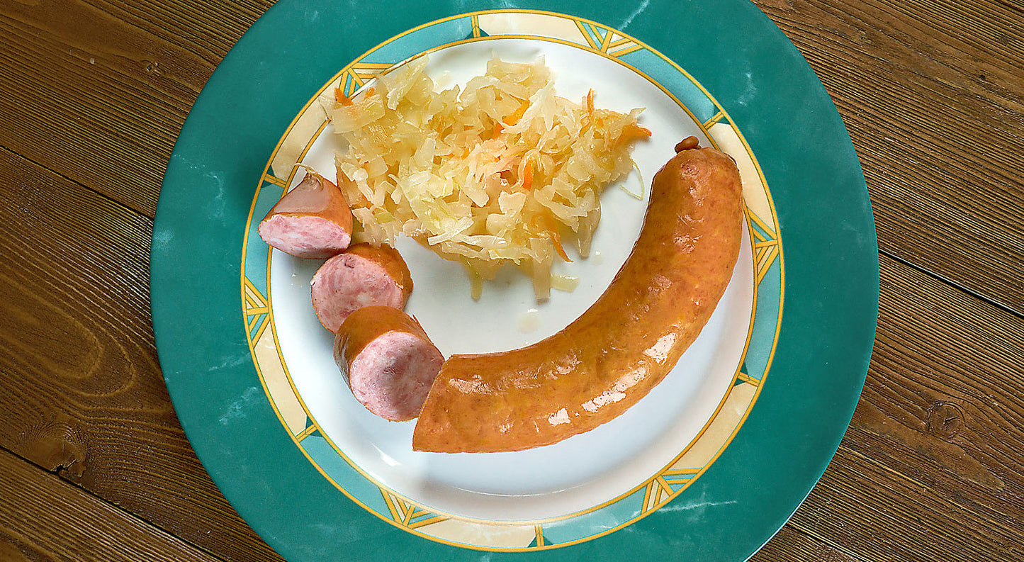 Krainer Wurst BLUE OX + Greedy's Hog 700g - Pack 3x3