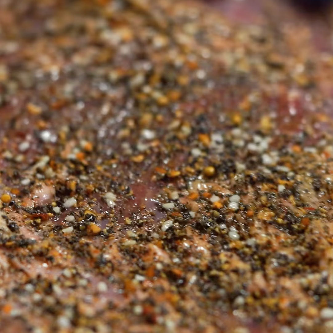 Smoked Barbecue Brisket Texas Style - Blue Ox - Black Angus Prime